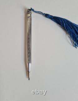 Vintage Solid Silver Mechanical Pencil. Jewelry from Barcelona