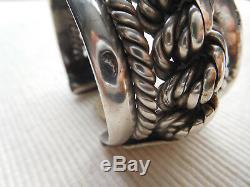 Wholesale Sterling Silver Bracelet Vintage Old Berber Africa Aures 176 Grs Ba11