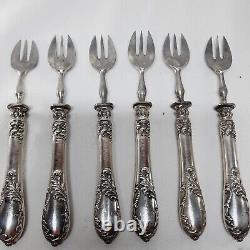 01l1 Ancien Service A Huitre Louis Coignet Argent Massif Minerve 1er Titre