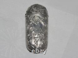 09J8 ANCIEN PYROGENE EN ARGENT MASSIF FIN XIXe