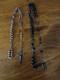 2 Ancien Chapelet Argent Massif