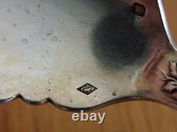 2 Couverts De Service Anciens Argent Massif Minerve Decor Louis XV