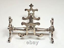 2 Porte Couteaux Anciens Argent Massif Anglais Solid Silver Victorian