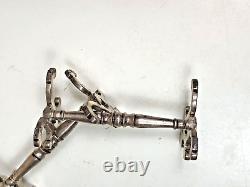 2 Porte Couteaux Anciens Argent Massif Anglais Solid Silver Victorian
