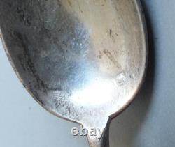 6 Anciennes Petites Cuilleres Argent Poincon Minerve 2eme Titre Ed. Bonnescoeur