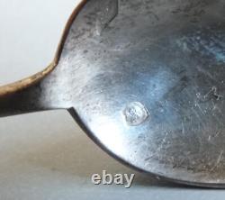 6 Anciennes Petites Cuilleres Argent Poincon Minerve 2eme Titre Ed. Bonnescoeur