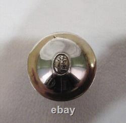 AMPOULE AUX SAINTES HUILES ANCIENNE 19ème ARGENT MASSIF / silver holy oil box