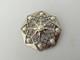 Ancienne Broche Art DÉco Argent Massif Perles De Culture Marcassites 1930 étoile