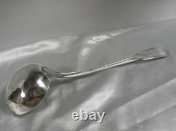 ANCIENNE LOUCHE ARGENT MASSIF POINÇONS MINERVE BOURDON 172 grammes