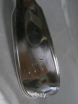 ANCIENNE LOUCHE ARGENT MASSIF POINÇONS MINERVE BOURDON 172 grammes