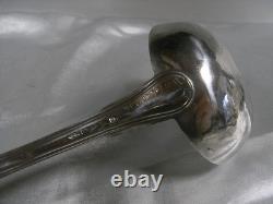 ANCIENNE LOUCHE ARGENT MASSIF POINÇONS MINERVE BOURDON 172 grammes