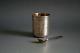 Ancienne Tasse Russe En Argent Massif Xixème Et CuillÈre En MÉtal Blanc