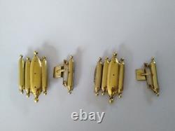 ANCIENS FERMOIRS EMPIRE VERMEIL ARGENT MASSIF pour bracelet collier 1819 1838