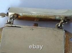 ANCIENS FERMOIRS EMPIRE VERMEIL ARGENT MASSIF pour bracelet collier 1819 1838