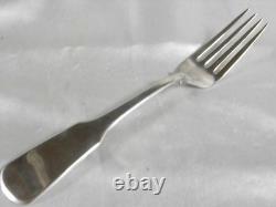 ANCIEN COUVERT FOURCHETTE UNIS PLAT ARGENT STERLING FORK 63 grs