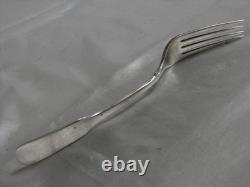 ANCIEN COUVERT FOURCHETTE UNIS PLAT ARGENT STERLING FORK 63 grs