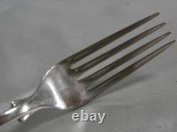 ANCIEN COUVERT FOURCHETTE UNIS PLAT ARGENT STERLING FORK 63 grs