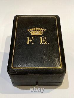ANCIEN ENSEMBLE COQUETIER ET SA CUILLERE en ARGENT MASSIF ECRIN Jules Ladoucette