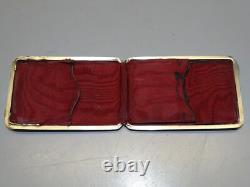 -ANCIEN ETUI A CIGARETTES ARGENT MASSIF 84 RUSSE Russie Impériale FUMEUR