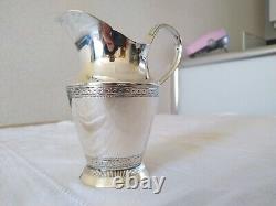 ANCIEN POT A LAIT ARGENT MASSIF XVIIIe SUISSE LAUSANNE 18th Swiss silver jug