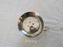 ANCIEN POT A LAIT ARGENT MASSIF XVIIIe SUISSE LAUSANNE 18th Swiss silver jug