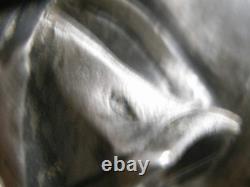 ANCIEN RARE CRUCIFIX CHRIST ARGENT MASSIF STATUE RELIGIEUSE JESUS 251 grs