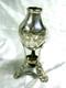 Ancien Vase Piedouche Tripode Argent Massif Signé A Gaivizo