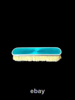 ARGENT EMAILLÉ Brosse à Habits ancienne
