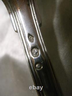 ARGENT MASSIF AU COQ 539 gr ANCIEN 6 COUVERT CUILLERE FOURCHETTE FILET CONTOUR