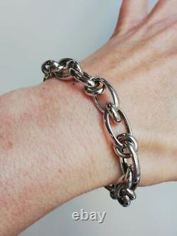 Ancien Bracelet En Argent Massif Silver 925 créateur