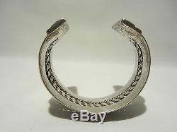 Ancien Bracelet Ethenique Egypte Argent Massif Bangle Armband Solid Silver