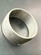 Ancien Bracelet Gourmette En Argent Massif Silver Maille Jonc Art Nouveau Deco