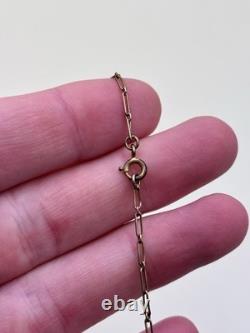 Ancien Collier Croix Épée WW1 Argent Massif Vermeil Becker Croix Victoire Patria