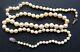 Ancien Collier Perles Culture Fermoir Argent Massif Necklace Pearl