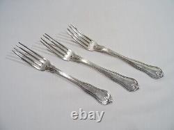 Ancien Couvert 3 Fourchettes Cosson Corby Argent Massif Sterling Silver Fork