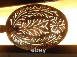 Ancien Couvert Cuillère A Olive Argent Massif Silver Spoon