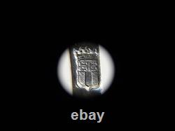 Ancien Couvert Cuillere Fourchette Argent Massif Rotterdam Pays Bas XVIII Eme