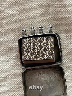 Ancien Etui Argent Avec Son Coran Antique Islamic Silver Amulet Box + Its Coran