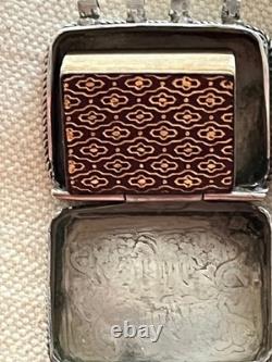 Ancien Etui Argent Avec Son Coran Antique Islamic Silver Amulet Box + Its Coran