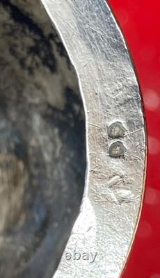 Ancien Flacon A Khol En Argent Massif Poinçonné Algérie Afrique Du Nord
