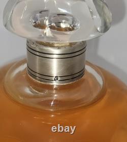 Ancien Flacon de Parfum Baccarat Col Argent Massif Début XXe Jamais Ouvert