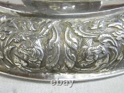 Ancien Porte Allumette Reliquaire Bouddha Shiva Deesse Argent Massif Silver