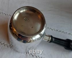 Ancien Pot A Lait Argent Massif 19eme
