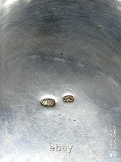 Ancien Pot, coupe, seau, coupelle, bol en argent massif RUSSE XIX, poinçonné