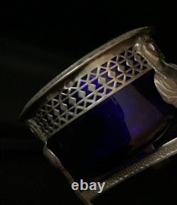 Ancien Saleron Argent Massif Epoque 1er Empire