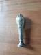Ancien Sceau En Argent Massif Poin&ccedil;on T&ecirc;te De Minerve Xix&Egrave;me Monogramme Ad