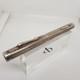 Ancien Stylo à Plume A Pompe Argent Massif Et Plume Or 18k Année 1930