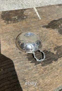 Ancien Taste-vin En Argent Massif, Old Wine Taster In Silver