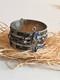 Ancien Bracelet Kabyle Berb&egrave;re En Argent &eacute;maill&eacute; Et Corail Rouge Manchette