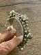 Ancien Bracelet Mizam En Argent Massif Berb&egrave;re Marocain 119 Gr Ethnique